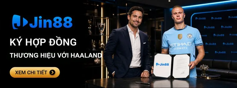Jin88 ký hợp đồng thương hiệu với Haaland
